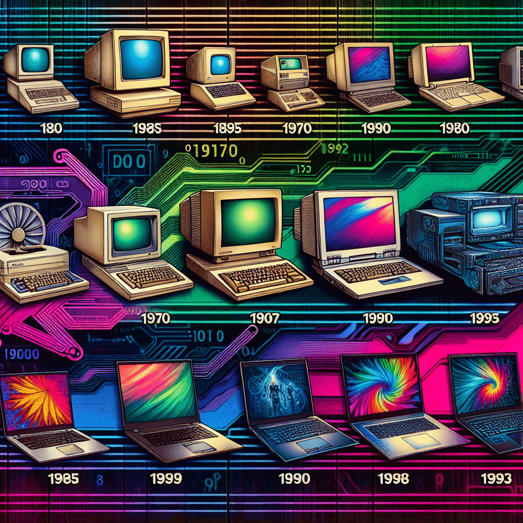 From Clunky Beginnings to Sleek Powerhouses: The Evolution of Laptops - GAMEFORCE.IE