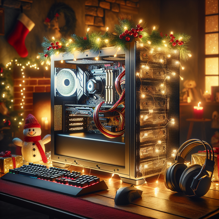 Unleash Your Gaming Potential this Christmas with our Custom Gaming Desktop PCs