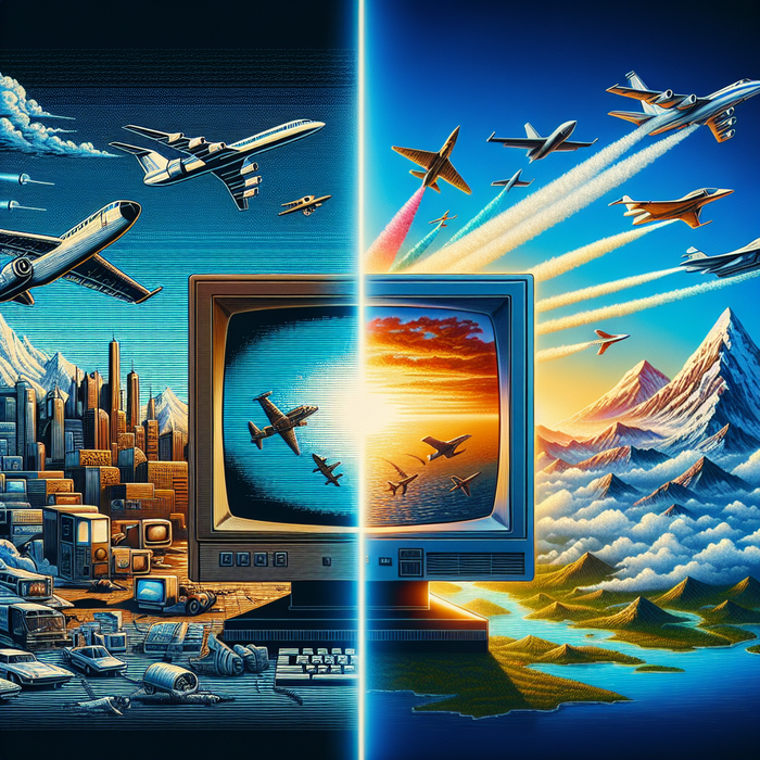 Soaring Through Time: The Evolution of Microsoft Flight Simulator from 1981 to 2024