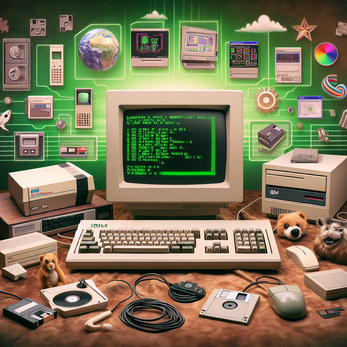 Exploring the Roots of Computing: Microsoft DOS and the Dawn of Desktop PCs