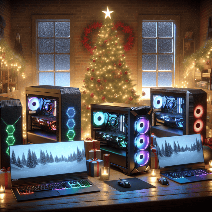 Top Picks for Custom Gaming Desktop PCs and Laptops this Christmas 2024 from Gameforce.ie - GAMEFORCE.IE