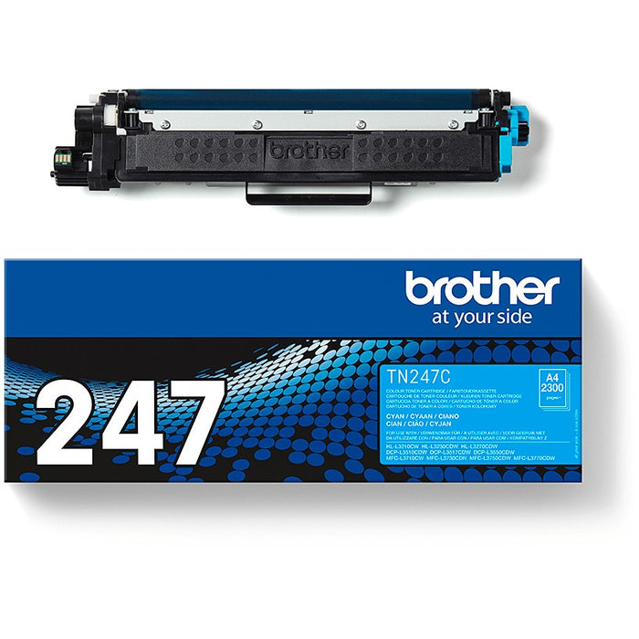 Brother Toner TN-247C Cyan bis zu 2.300 Seiten nach ISO/IEC 19798