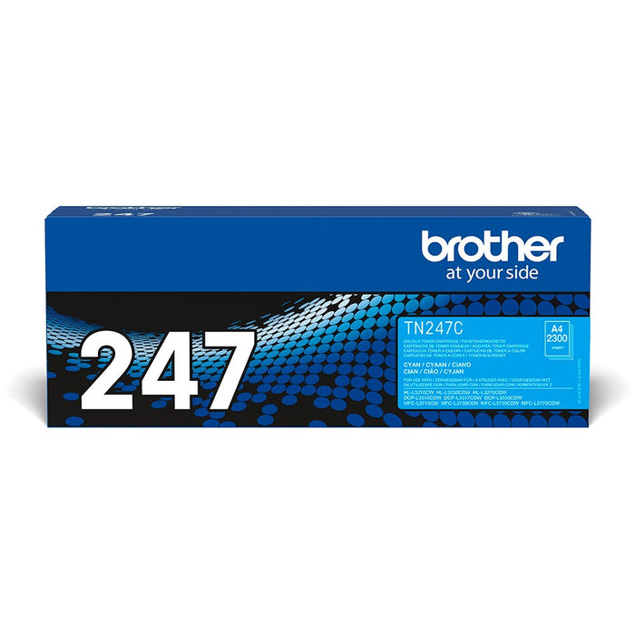 Brother Toner TN-247C Cyan bis zu 2.300 Seiten nach ISO/IEC 19798