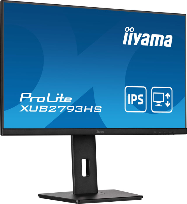 iiyama ProLite XUB2793HS-B6 LED display 68.6 cm (27") 1920 x 1080 pixels Full HD Black