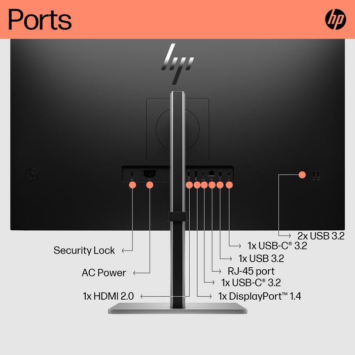 HP E32k G5 4K USB-C Monitor