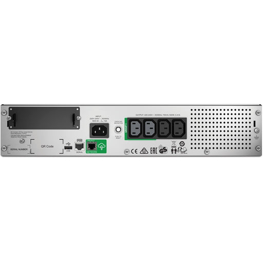 APC Smart-UPS Rack 2HE SMT750RMI2UC 750VA 500W Line Interactive