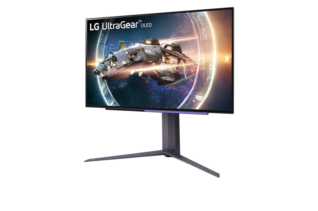 LG 27GR95QE-B computer monitor 67.3 cm (26.5") 2560 x 1440 pixels Quad HD OLED Grey