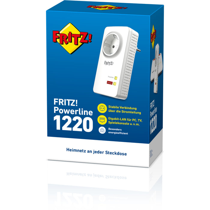 INTD AVM FRITZ! Powerline 1220E - Bridge - GigE