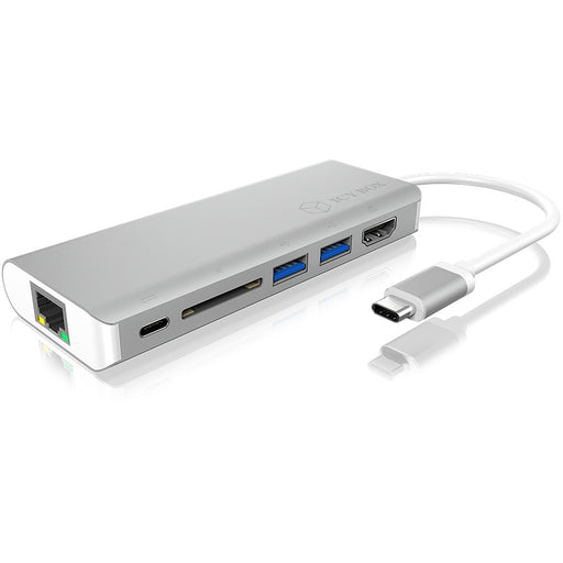 ICY BOX IB-DK4034-CPD USB-C 6-in-1 PD 100W DockingStation