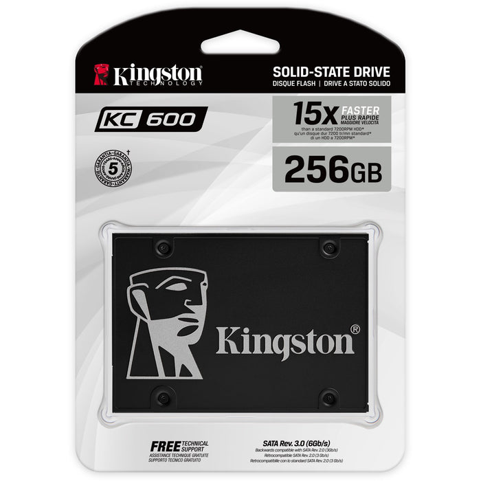 2.5" 256GB Kingston KC600