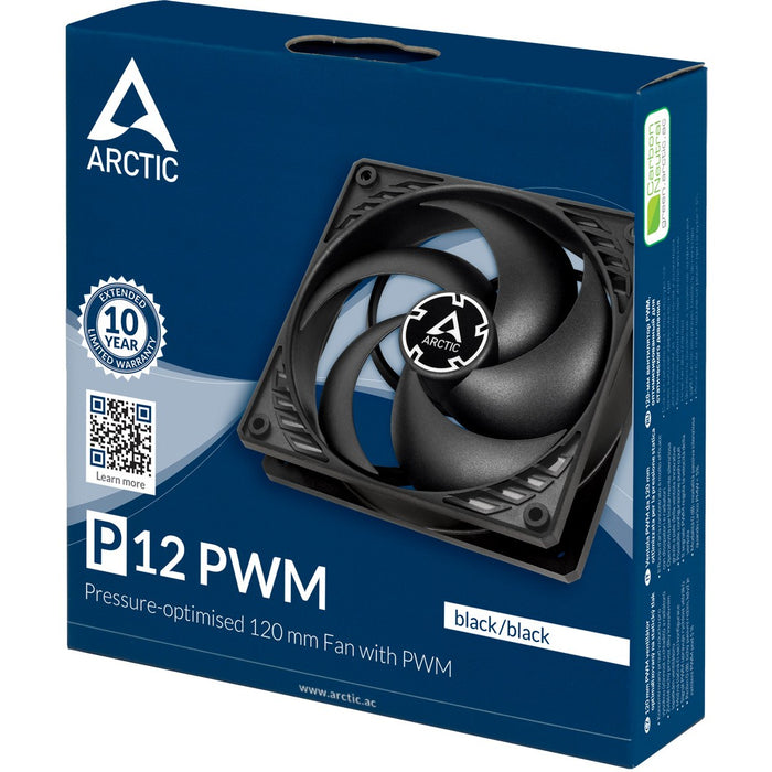 120mm Arctic P12 PWM black/black