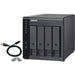 4-Bay QNAP TR-004 - 2.5/3.5 Zoll - Serial ATA II - 0