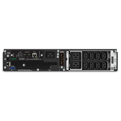 APC Smart UPS SRT Rack 2HE SRT3000RMXLI-NC 3000VA 2700W inkl. Netzwerkkarte