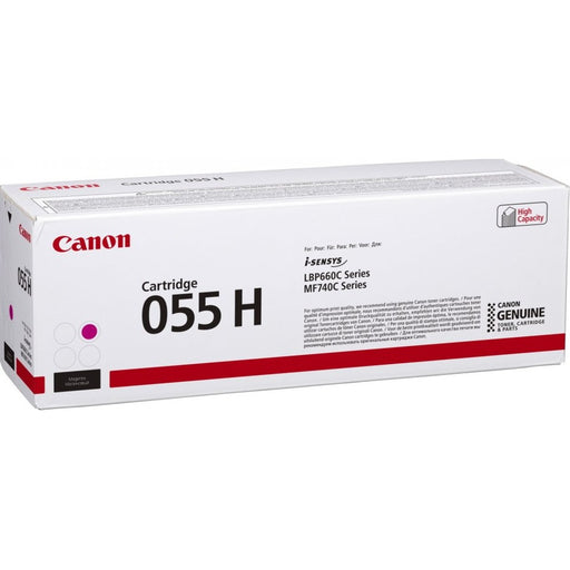 Canon Toner 055 H Magenta bis 5.900 Seiten