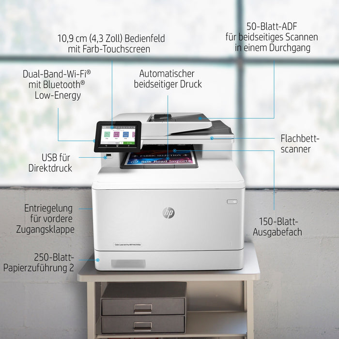 FL HP Color LaserJet Pro MFP M479fnw 4in1/A4/LAN/WiFi/ADF