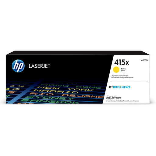 HP Toner 415X W2032X Gelb bis zu 6.000 Seiten