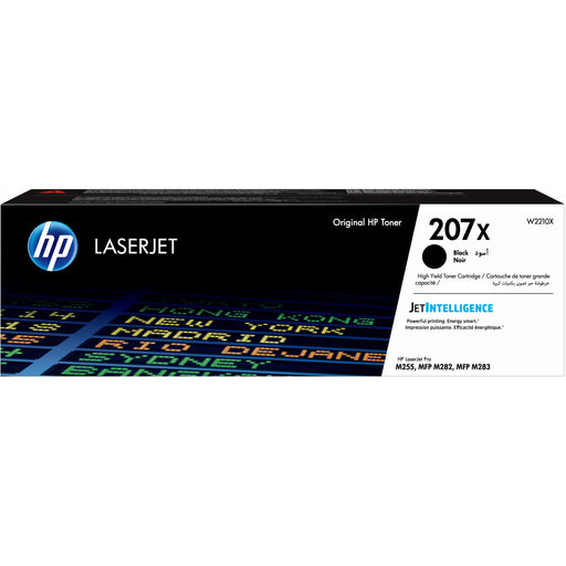 HP Toner 207X W2210X Schwarz bis zu 3.150 Seiten