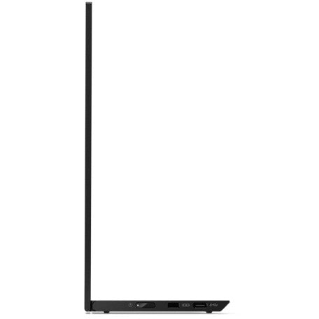 36cm/14'' (1920x1080) Lenovo ThinkVision M14 Portable 16:9 FHD IPS 60Hz 6ms 2xUSB-C VESA Black