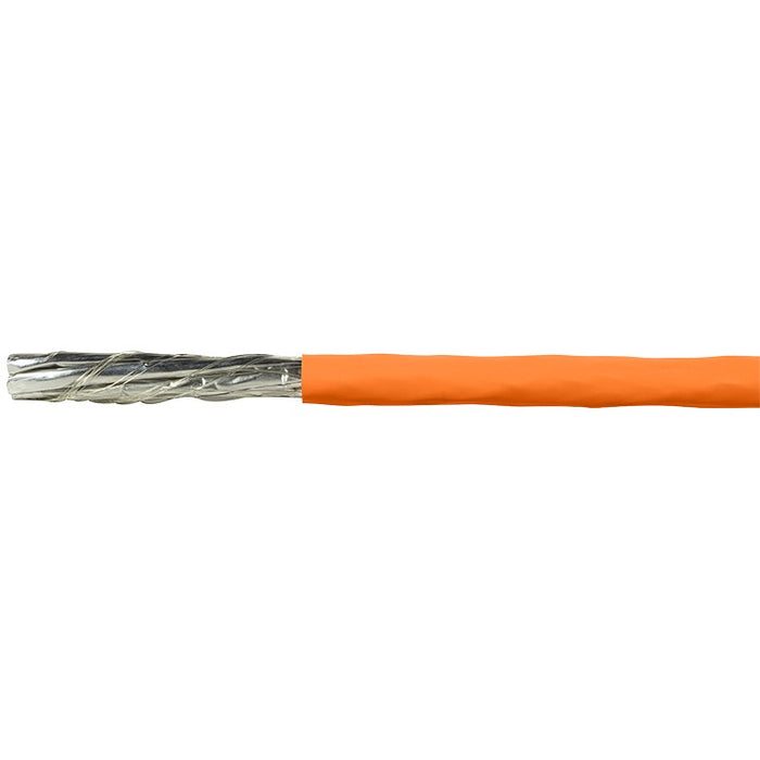 LogiLink PrimeLine Patchkabel CAT7 S/FTP PiMF LSZH 100m Verlegekabel Orange