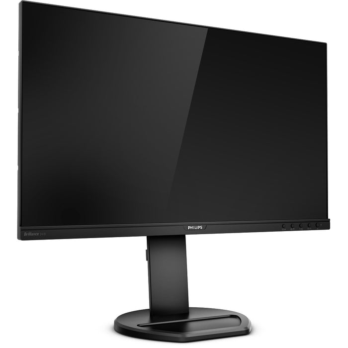 61cm/24'' (1920x1080) Philips B-Line 241B8QJEB 16:9 5ms HDMI DVI VGA DisplayPort VESA Pivot Speaker Full HD Black