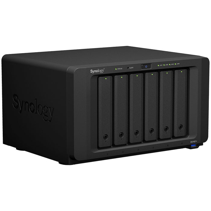 Synology DiskStation DS1621+ - NAS - Desktop - AMD Ryzen - V1500B - Schwarz