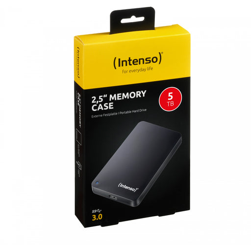 5 5TB Intenso Memory Case USB 3.0-3.2 Gen1 (3.1 Gen 1) black