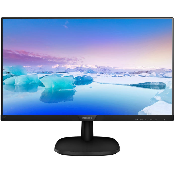 6cm/27'' (1920x1080) Philips V-line 273V7QJAB 16:9 5ms HDMI VGA DisplayPort VESA Speaker Full HD Black