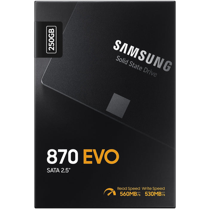 2.5" 250GB Samsung 870 EVO retail