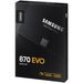 2.5" 500GB Samsung 870 EVO retail