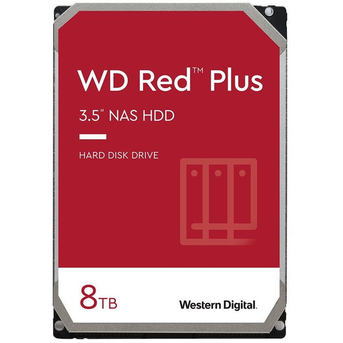 8TB WD WD80EFBX RED PLUS 7200RPM 256MB