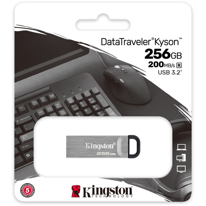 STICK 256GB USB 3.2 Kingston DataTraveler Kyson Silver