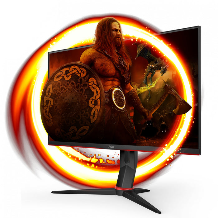 6cm/27'' (2560x1440) AOC Gaming Q27G2U/BK 16:9 1ms 144Hz 2xHDMI DisplayPort VESA Pivot QHD Black