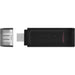 STICK 128GB USB-C 3.2 Kingston DataTraveler 70 Black