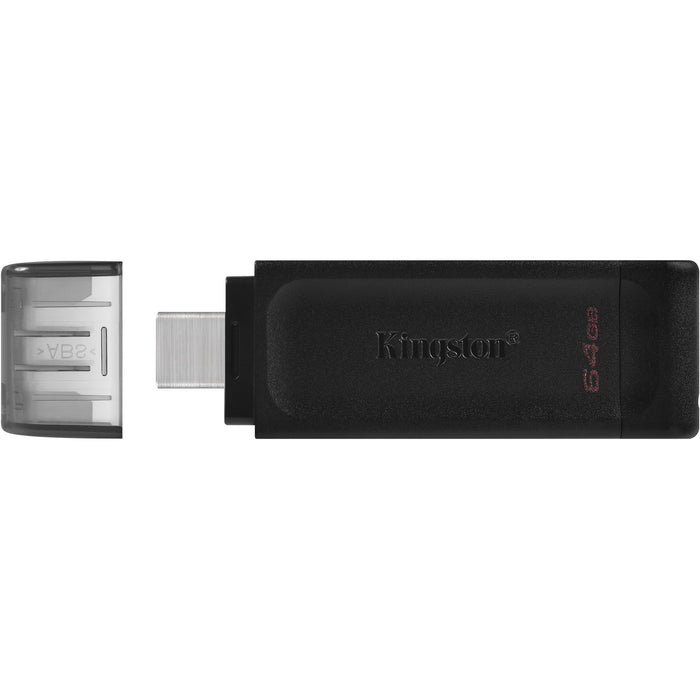 STICK 64GB USB-C 3.2 Kingston DataTraveler 70 Black