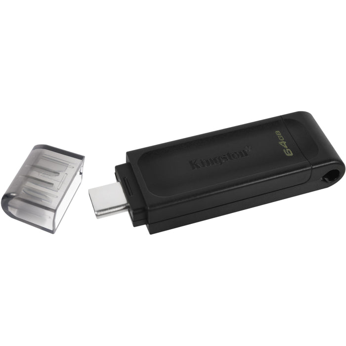 STICK 64GB USB-C 3.2 Kingston DataTraveler 70 Black