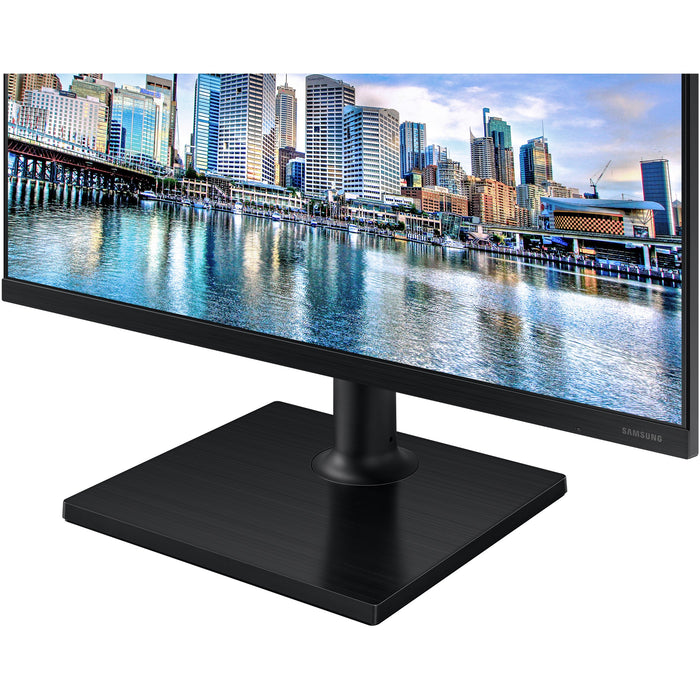 61cm/24'' (1920x1080) Samsung LF24T450FQR 16:9 5ms USB 2xHDMI DisplayPort VESA Pivot Full HD Black