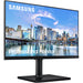 61cm/24'' (1920x1080) Samsung LF24T450FQR 16:9 5ms USB 2xHDMI DisplayPort VESA Pivot Full HD Black