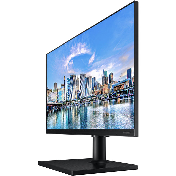 61cm/24'' (1920x1080) Samsung LF24T450FQR 16:9 5ms USB 2xHDMI DisplayPort VESA Pivot Full HD Black