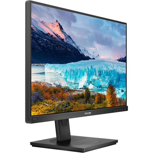 6cm/27'' (1920x1080) Philips S-line 272S1AE 16:9 4ms HDMI DVI-D VGA DisplayPort VESA Pivot Speaker Full HD Black