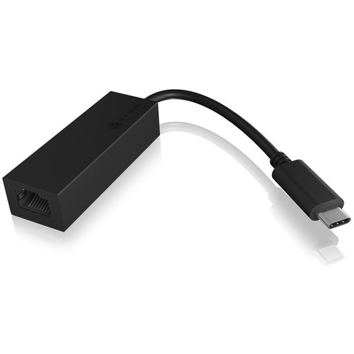 ICY BOX IB-LAN100-C3 USB-C > Gigabit LAN (ST-BU) Adapter Schwarz