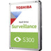 6TB Toshiba S300 Surveillance 5400RPM 256MB 3