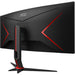 86cm/34'' (3440x1440) AOC CU34G2X/BK Gaming 21:9 1ms 144Hz 2xHDMI DisplayPort VESA WQHD Black