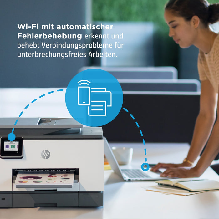 T HP OfficeJet Pro 9022e Tintenstrahldrucker 4in1 A4 LAN WiFi Duplex ADF