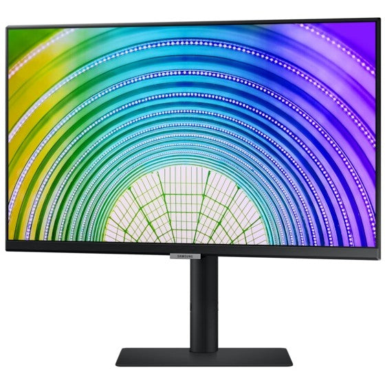 61cm/24'' (2560x1440) Samsung S24A600UCU 16:9 5ms IPS HDMI DisplayPort USB-C VESA Pivot QHD Black