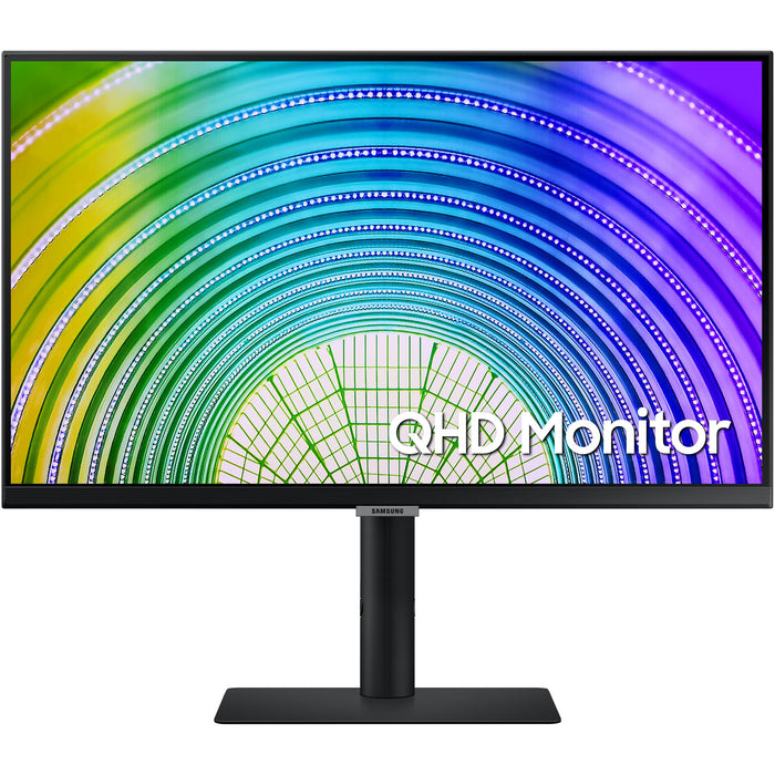 61cm/24'' (2560x1440) Samsung S24A600UCU 16:9 5ms IPS HDMI DisplayPort USB-C VESA Pivot QHD Black