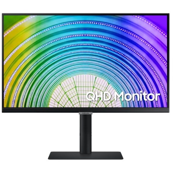 61cm/24'' (2560x1440) Samsung S24A600UCU 16:9 5ms IPS HDMI DisplayPort USB-C VESA Pivot QHD Black