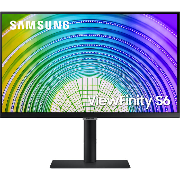 61cm/24'' (2560x1440) Samsung S24A600UCU 16:9 5ms IPS HDMI DisplayPort USB-C VESA Pivot QHD Black