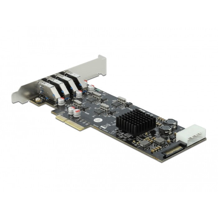 DeLock 4-Port USB 3.2 PCI Express-Karte