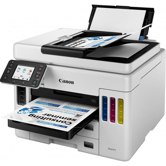 T Canon MAXIFY GX7050 Tinte-Multifunktionsdrucker 4in1 A4 LAN WLAN DADF Duplex