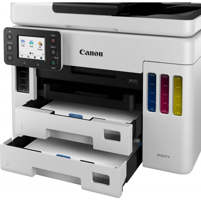 T Canon MAXIFY GX7050 Tinte-Multifunktionsdrucker 4in1 A4 LAN WLAN DADF Duplex